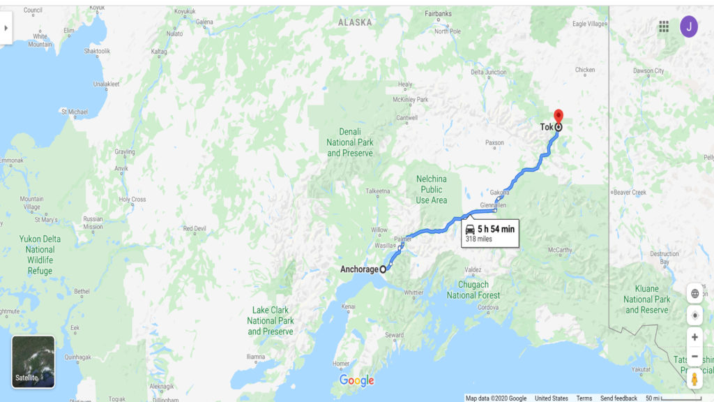 Alaska to Texas in 13 Days Day 1 Jessie Raye